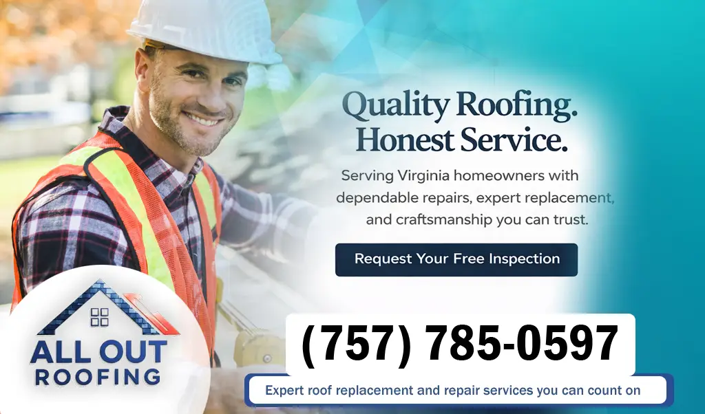 Edinburgh Virginia Roof Leak Repair
