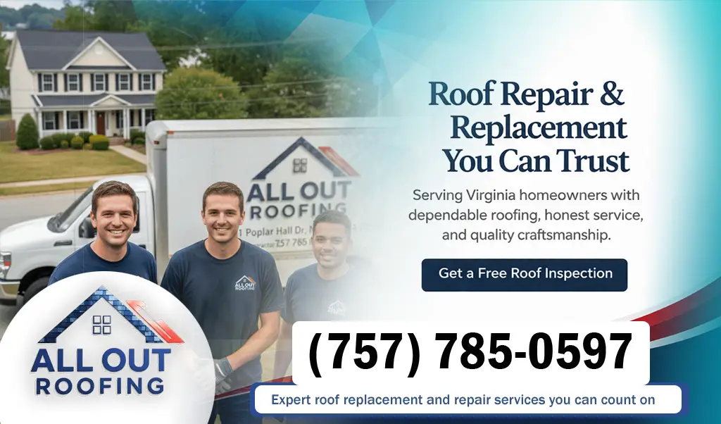 Freemason District Virginia Roof Leak Repair