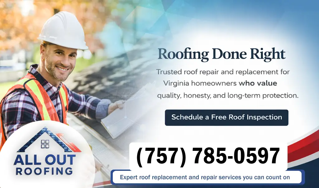 Ghent Square Virginia Roof Leak Repair