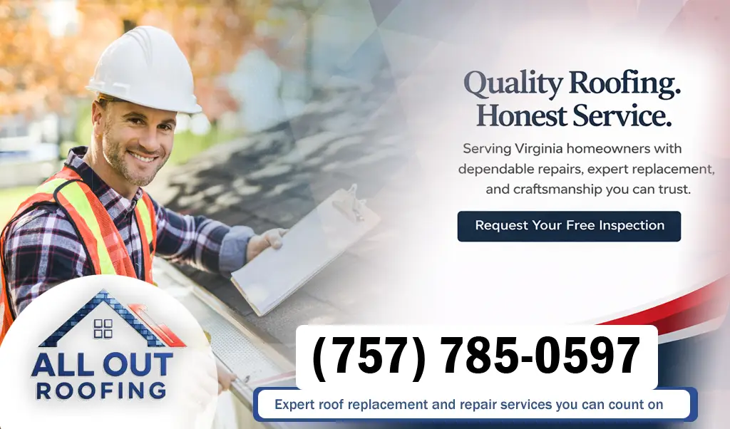 Ghent Virginia Roof Leak Repair
