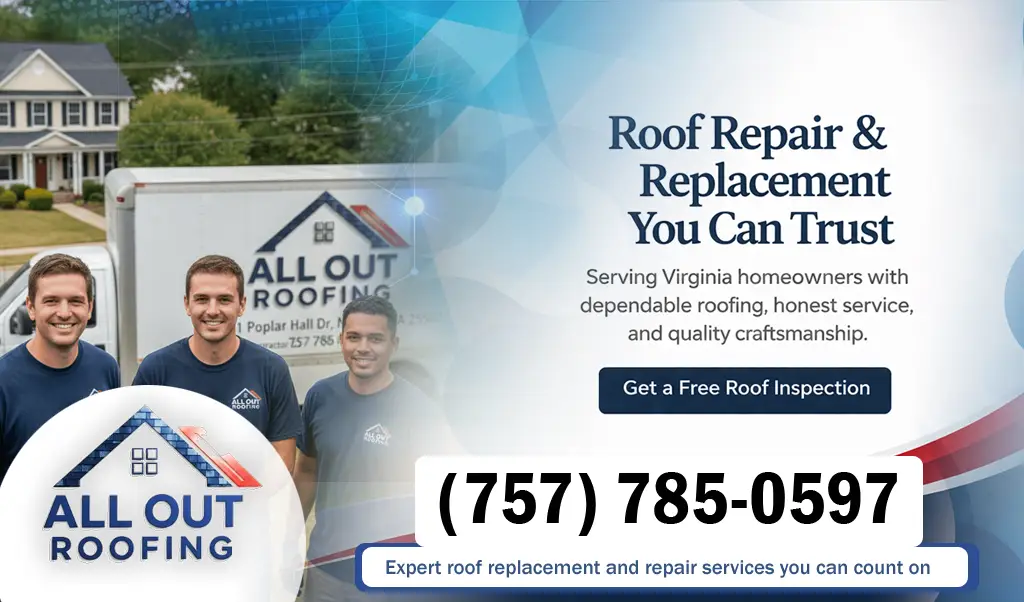 Gloucester County Virginia Roof Leak Repair