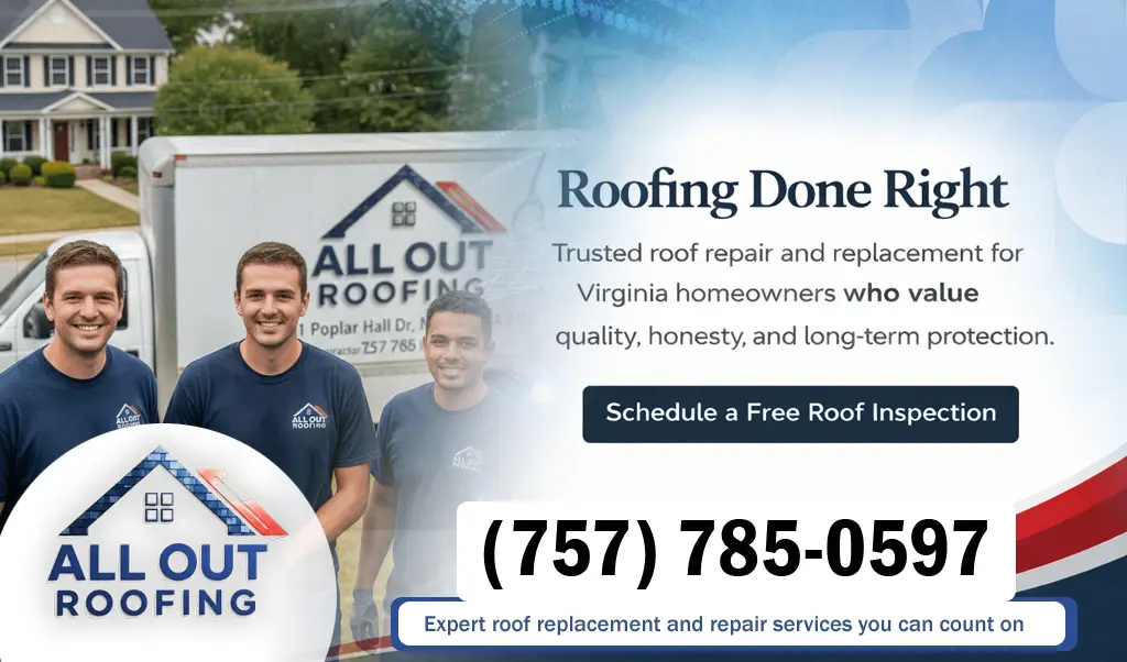 Greenbrier Virginia Roof Leak Repair