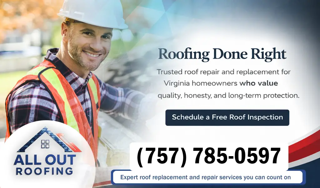 Hampton Virginia Roof Leak Repair