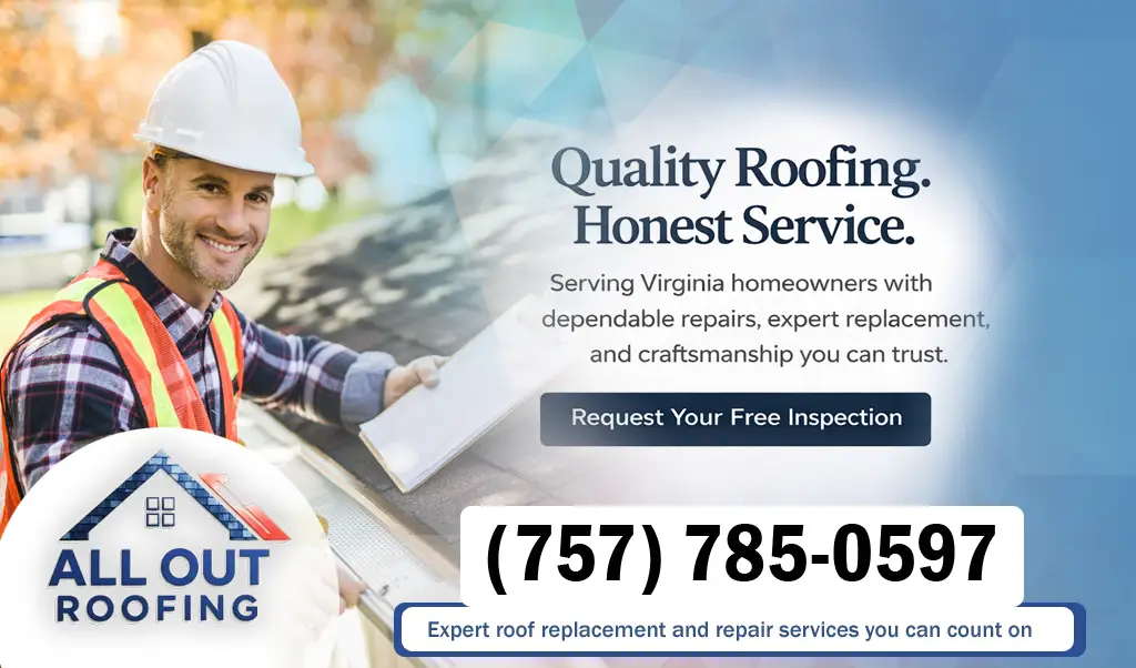 Hickory Virginia Roof Leak Repair