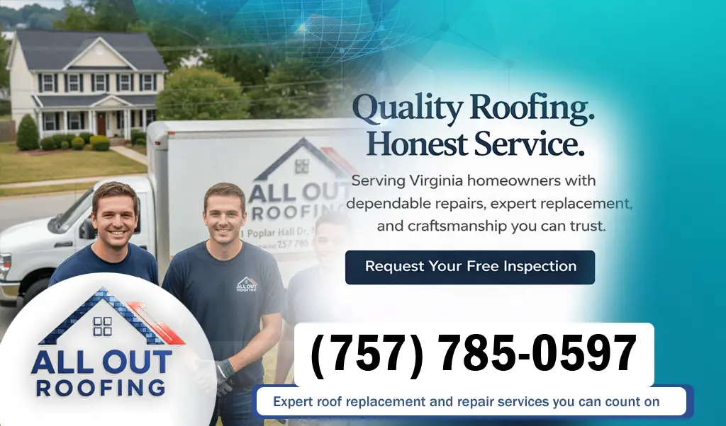 Indian River Virginia Roof Leak Repair