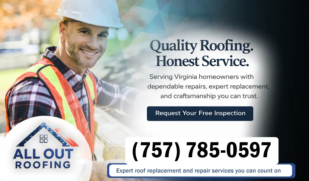 Lago Mar Virginia Roof Leak Repair
