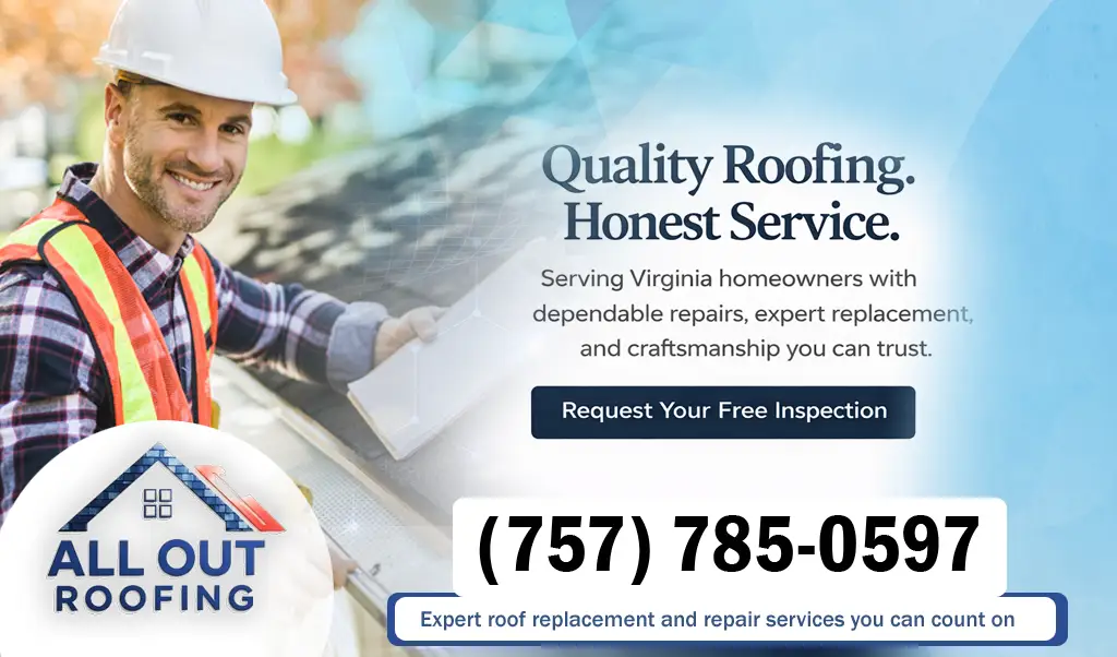 Landstown Virginia Roof Leak Repair