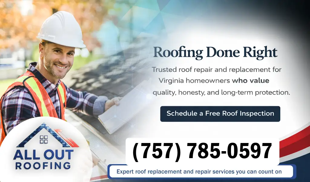 Lindenwood Virginia Roof Leak Repair