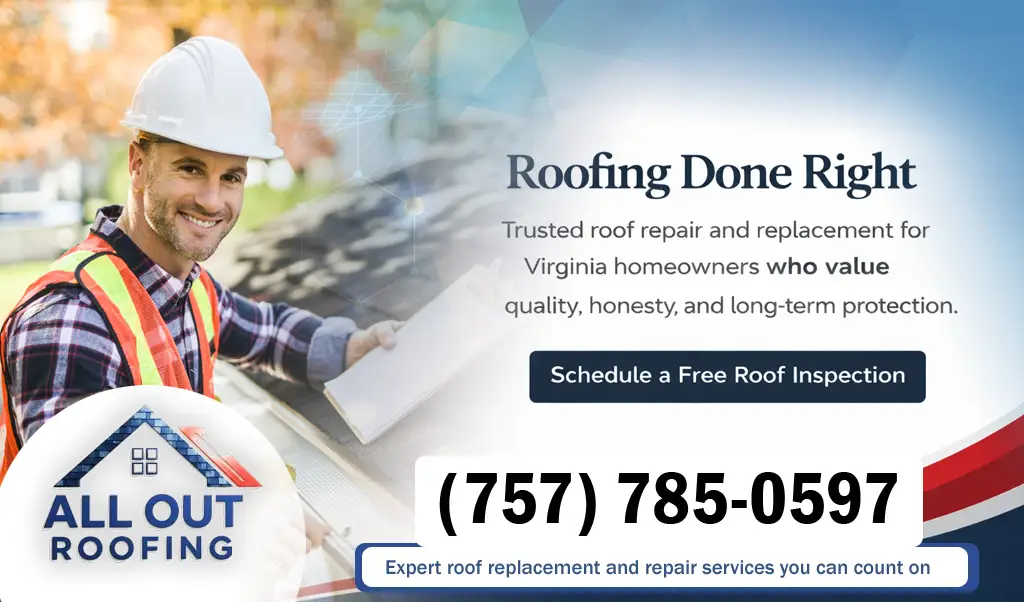 Little Neck Virginia Roof Leak Repair