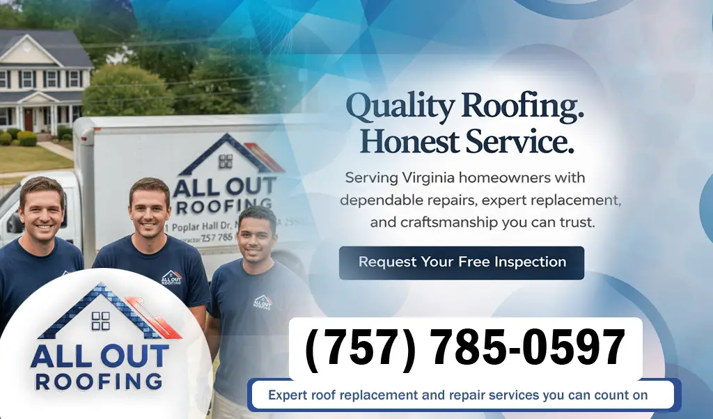 Lynnhaven Virginia Roof Leak Repair