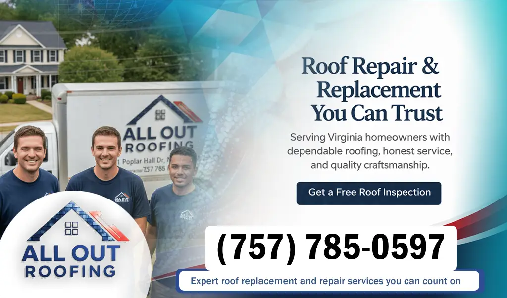 Norfolk Virginia Roof Leak Repair