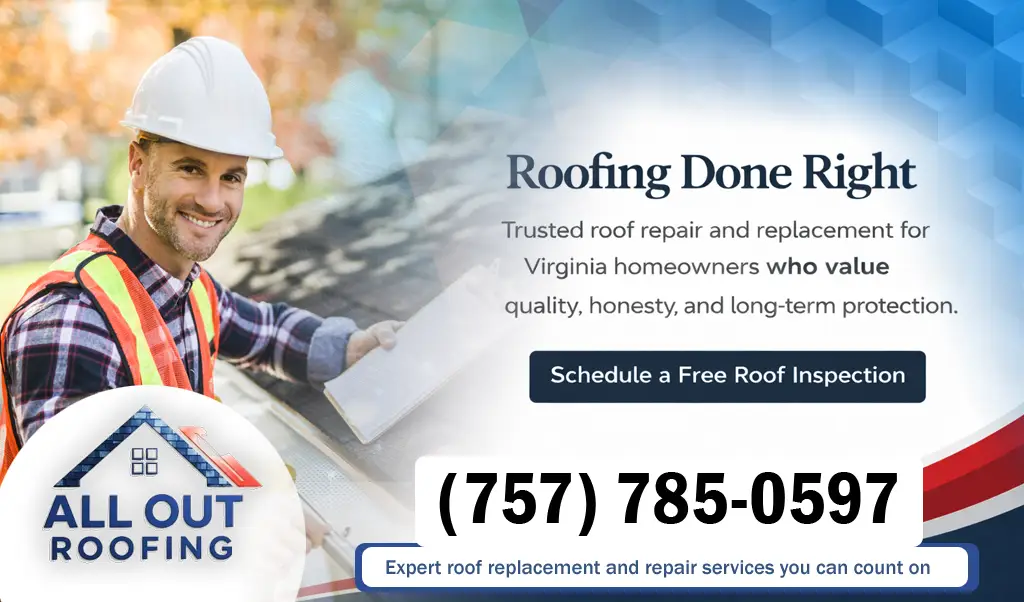 Oak Grove Virginia Roof Leak Repair