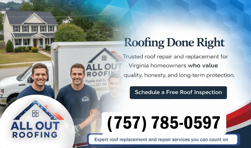 Ocean Park Virginia Roof Leak Repair