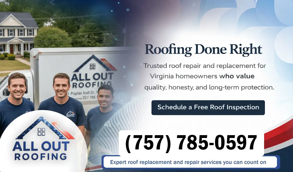 Oceana Virginia Roof Leak Repair