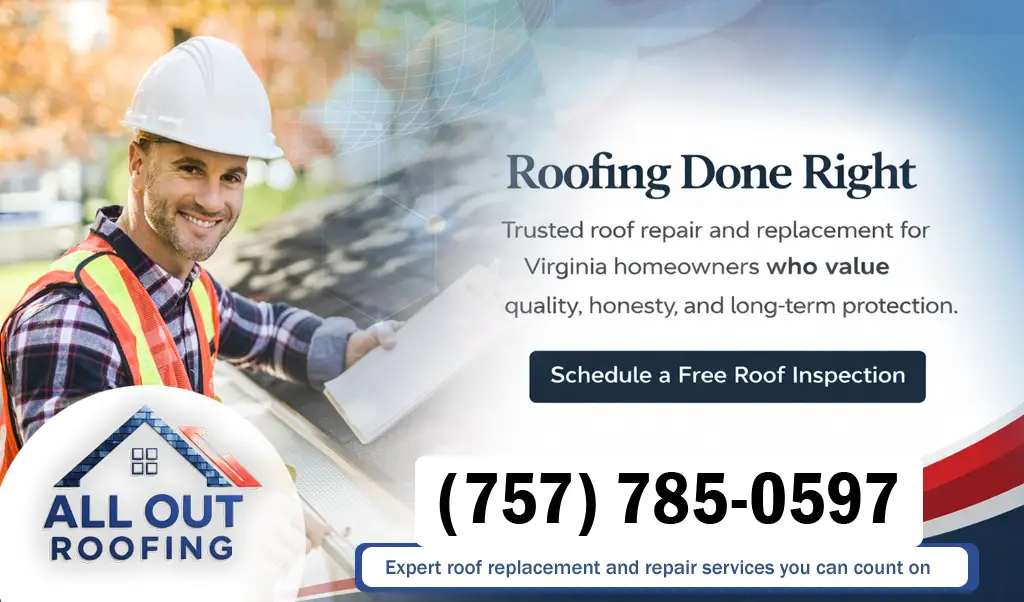 Oceanfront Virginia Roof Leak Repair