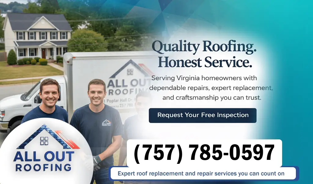 Pembroke Virginia Roof Leak Repair
