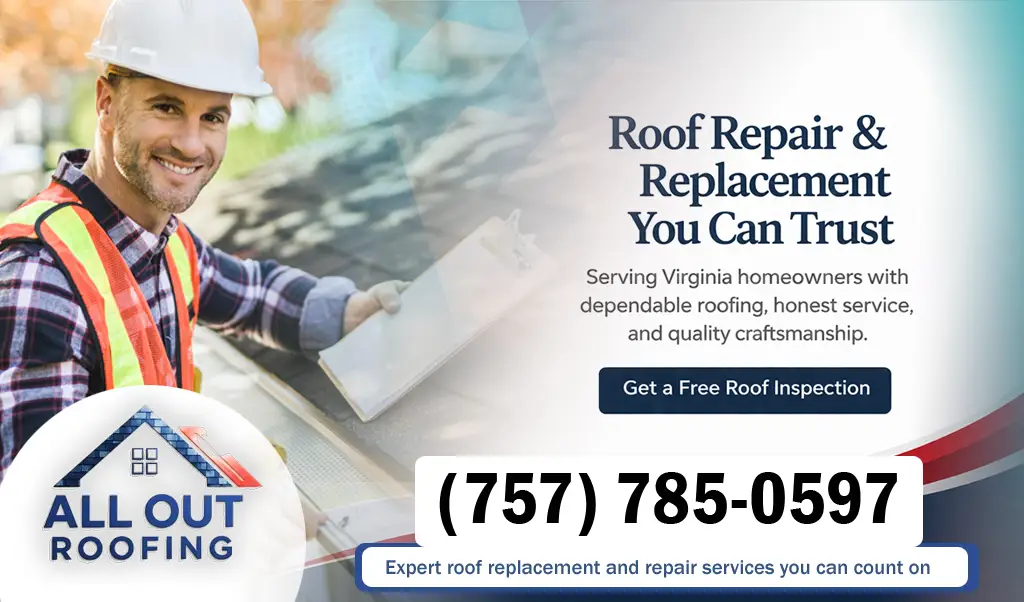 Pleasant Grove Virginia Roof Leak Repair