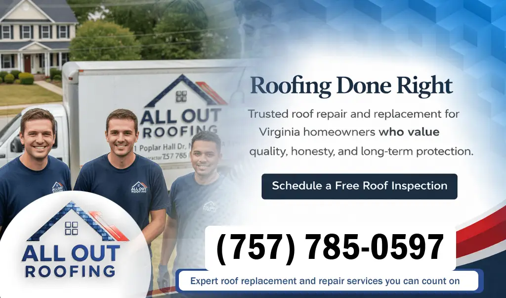 Poquoson Virginia Roof Leak Repair