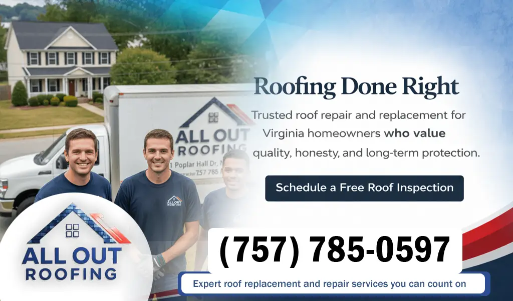 Portsmouth Virginia Roof Leak Repair