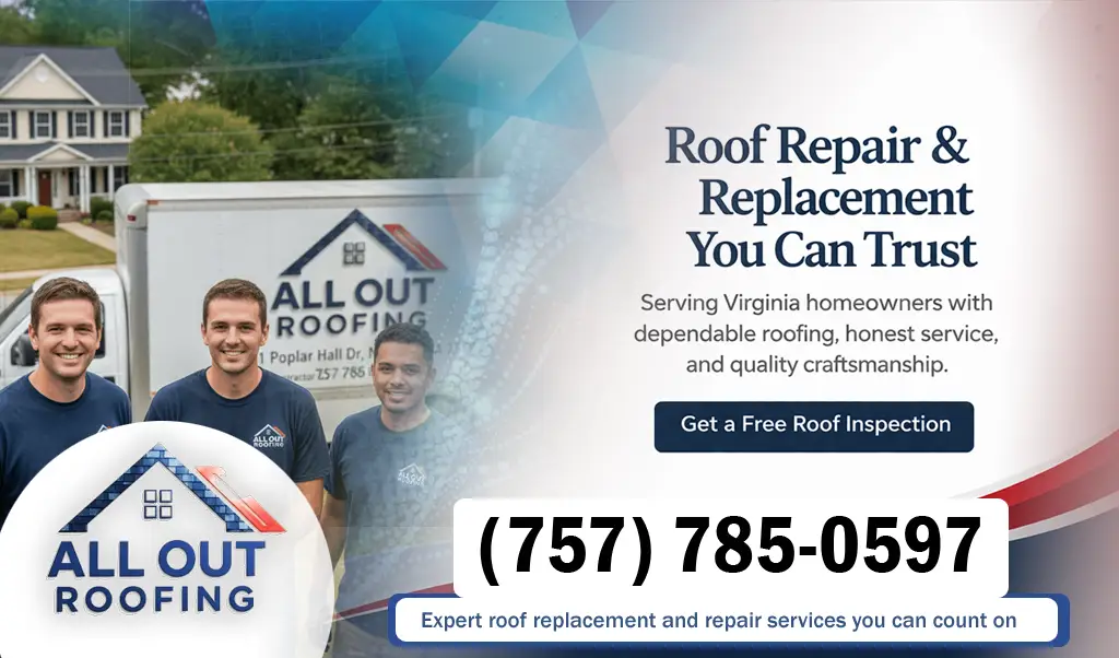 Pungo Virginia Roof Leak Repair