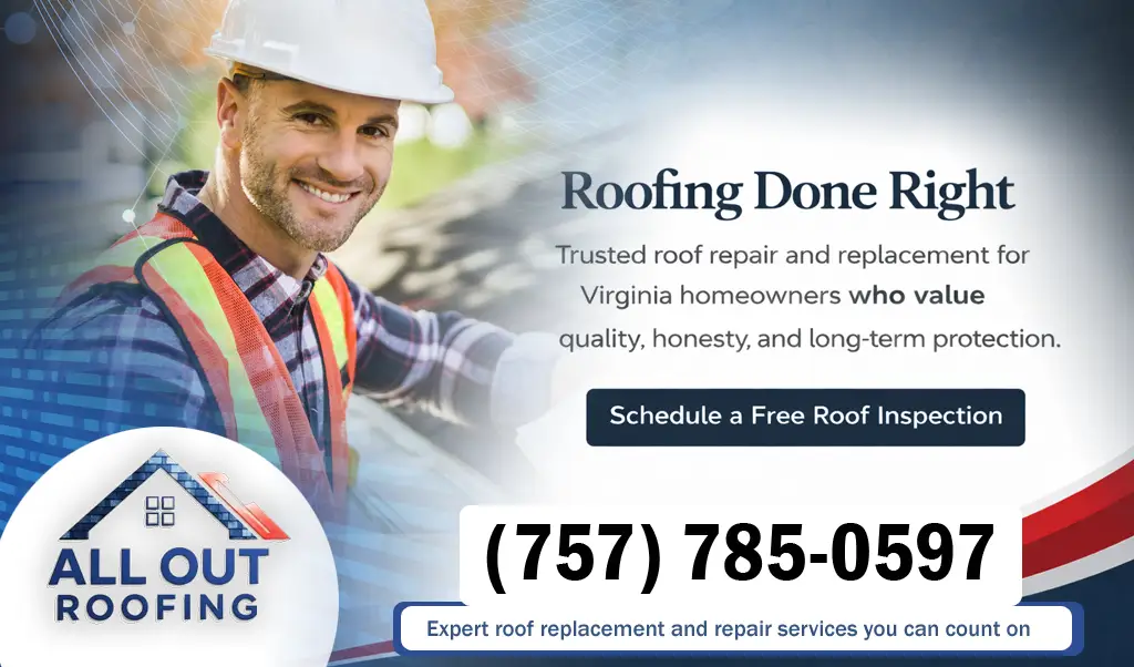 Rivercrest Virginia Roof Leak Repair