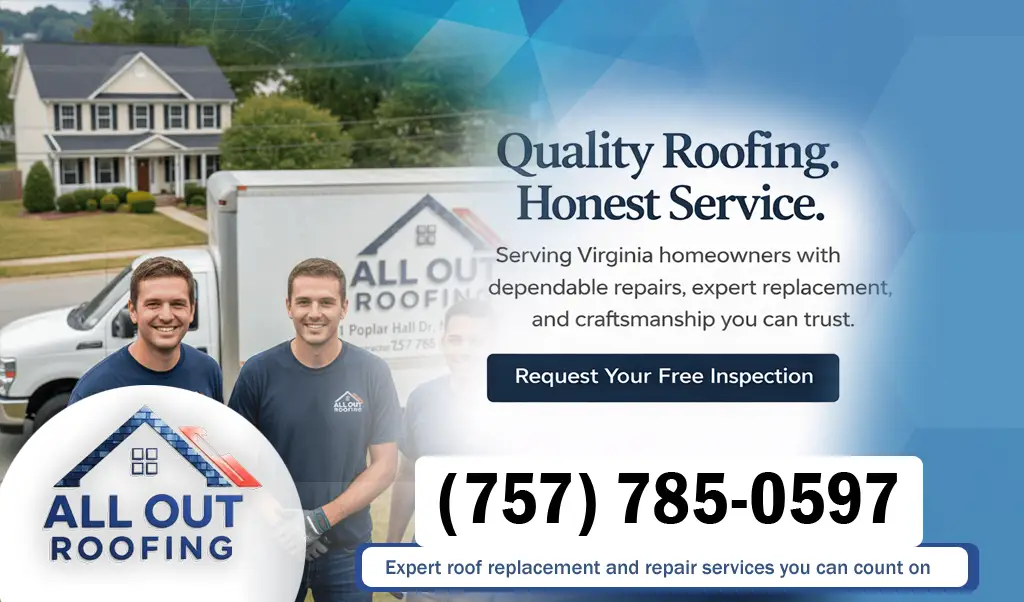 Riverview Virginia Roof Leak Repair