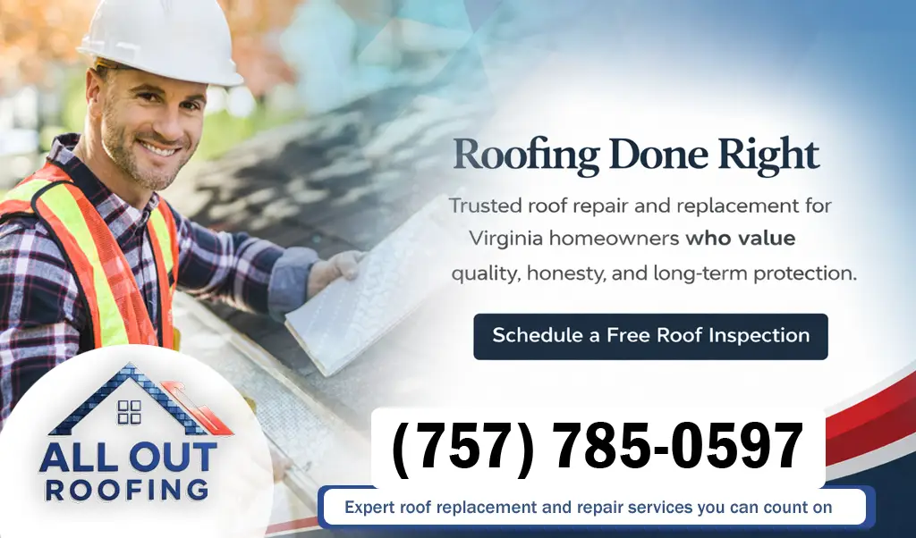 South Norfolk Virginia Roof Leak Repair