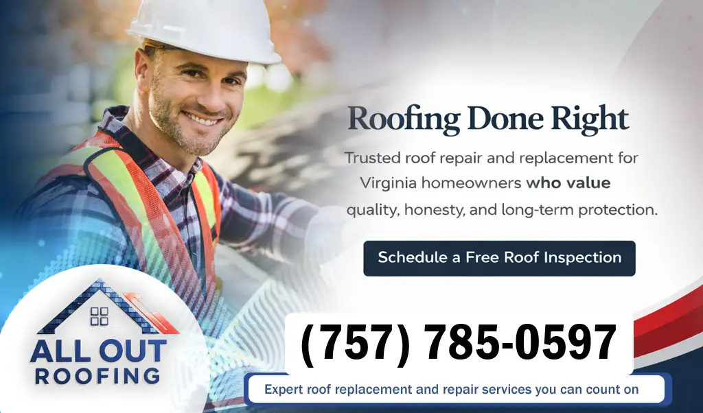 Talbot Park Virginia Roof Leak Repair