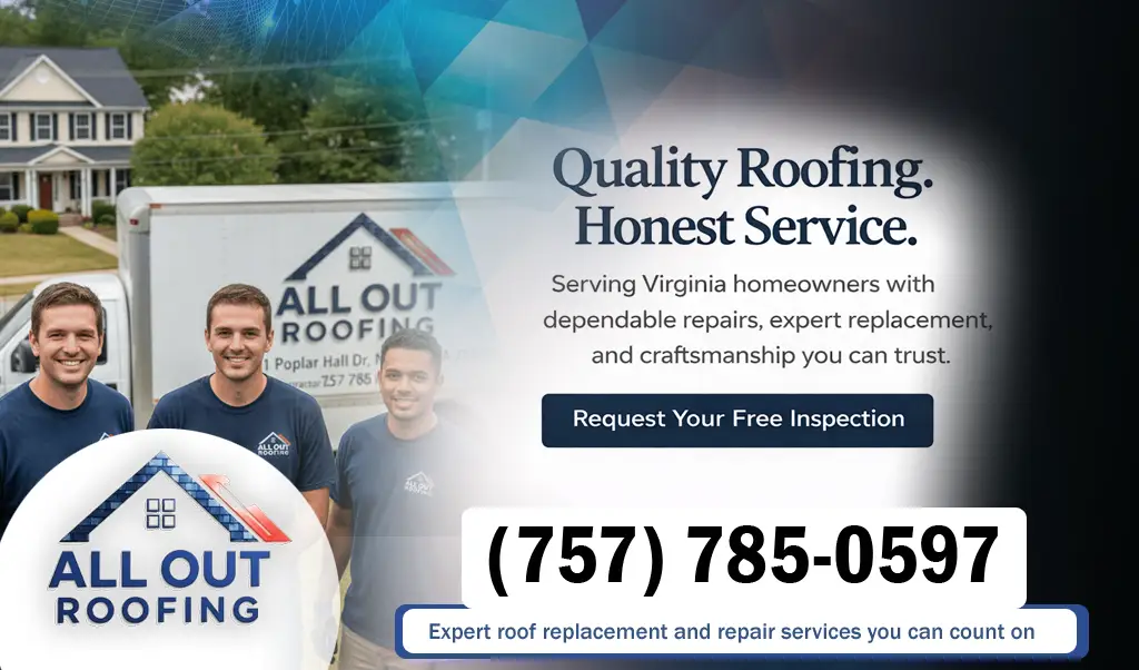 Wards Corner Virginia Roof Leak Repair