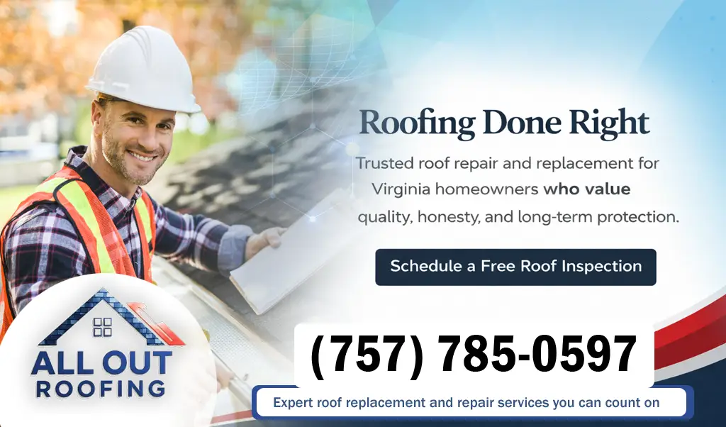 Yorktown Virginia Roof Leak Repair