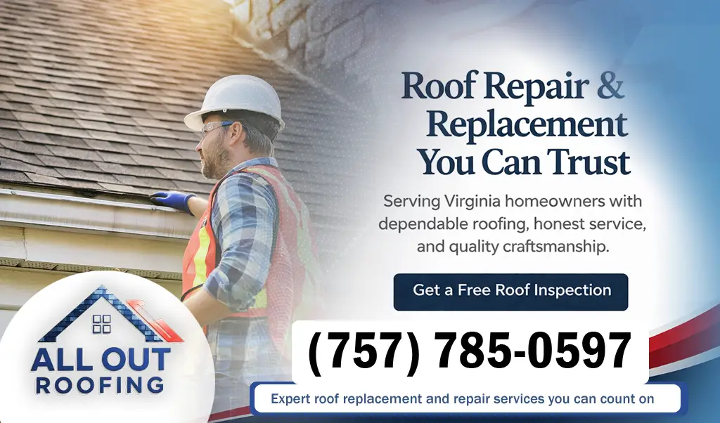 Poquoson Virginia Emergency Roof Repair