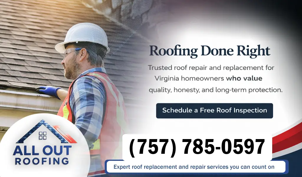 Great Neck Virginia Roof Replacement