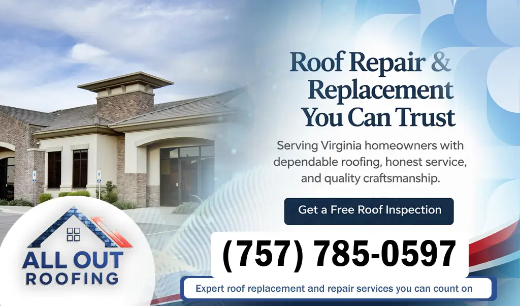 Oak Grove Virginia Roof Replacement