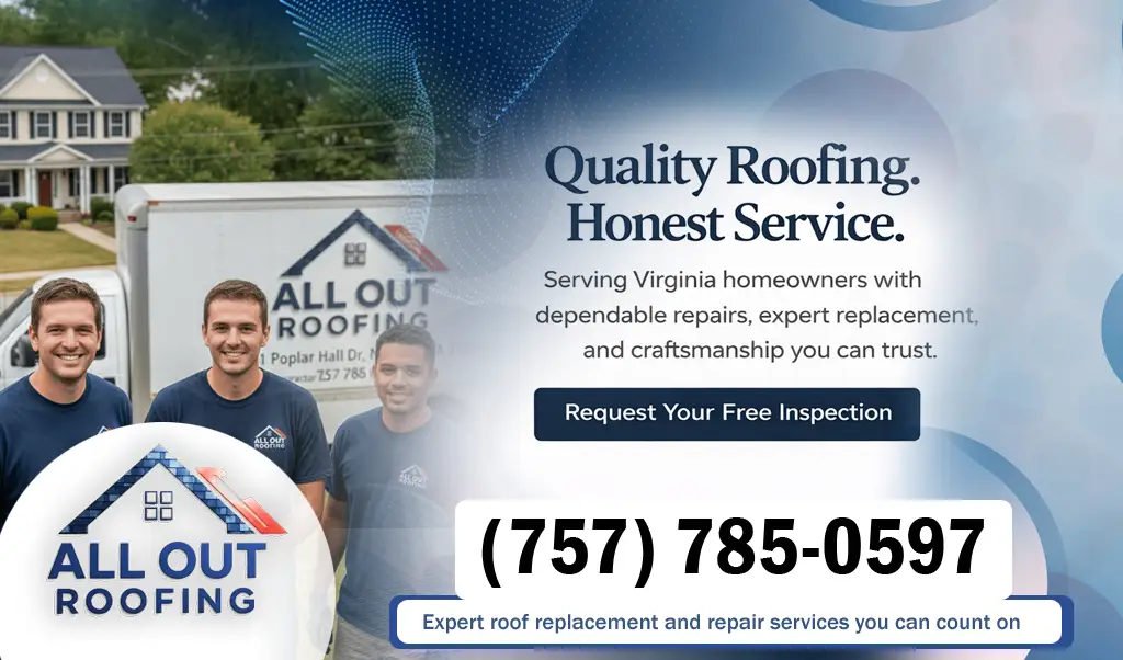 Lake Shores Virginia Storm Roof Repair