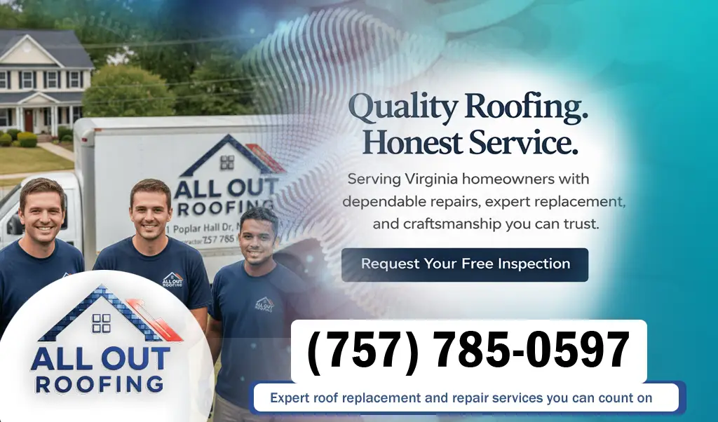 Oak Grove Virginia Roof Replacement